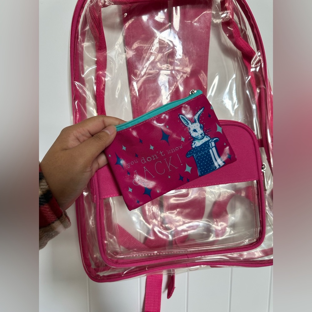 Viv & Lou Clear Backpack - Picture 3 of 6